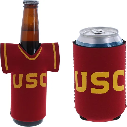 Miniatura 101 de College Team Color Logo Can & Bottle Holder Insulator Beverage Cooler Set
