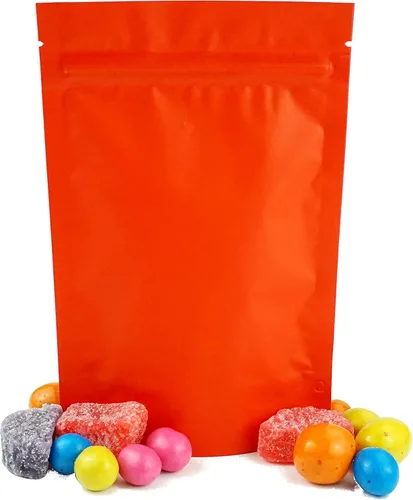 Miniatura 35 de 100 Bolsas de color mate de doble cara que se sostienen en posición vertical