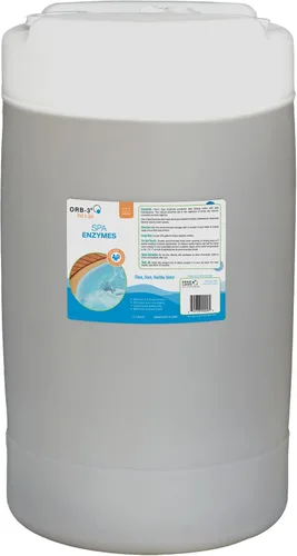 Miniatura 9 de Orb-3 botella de enzimas para spa, Amarillo translúcido