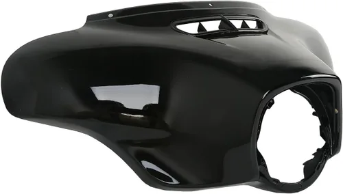 Miniatura 3 de TCT-MOTORPARTS Carcasa Exterior de Plástico ABS en Negro Vivo para Harley Touring Street Glide Electra Glide Classic FLHT Tri Glide 2014-2023 Vivid