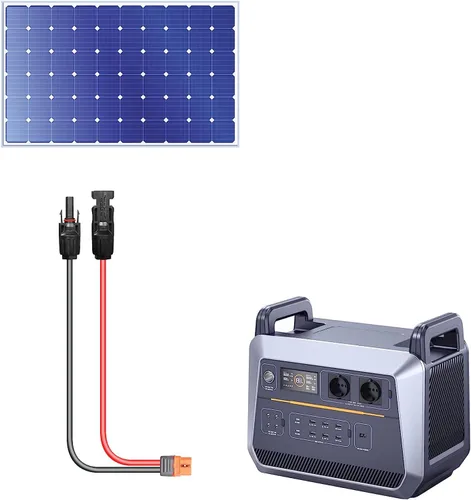 Miniatura 4 de CERRXIAN Conector de panel solar 16.4FT/5M 12AWG a XT60i Cable de alimentación de panel solar hembra para estación de energía portátil, RV, batería