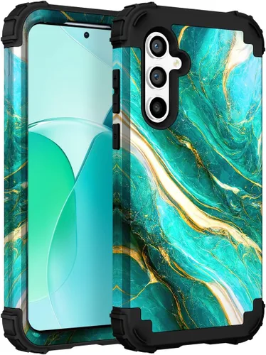 Miniatura 13 de Hocase Funda para Galaxy S20 FE 5G, Protección resistente a prueba de golpes, goma de silicona suave + parachoques de plástico duro, funda