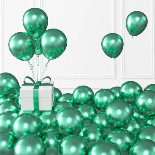 Miniatura 98 de KALOR Globos dorados champagne, 100 piezas de 5 pulgadas de globos mini de látex mate para arco de guirnalda de globos, decoración de cumpleaños