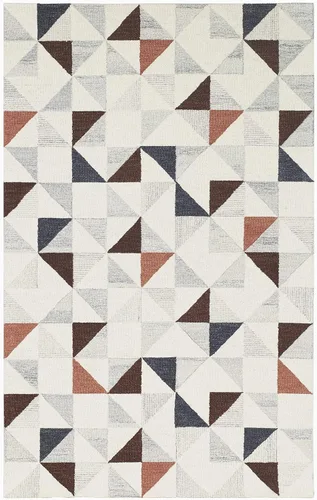 Miniatura 4 de Fab Habitat Expert Weavers - Alfombra de lana india pura enganchada a mano para interiores, proporciona comodidad y belleza para el uso diario