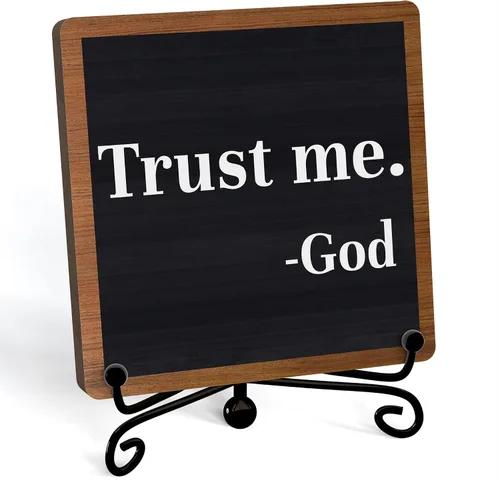 Miniatura 35 de Decoración Inspiradora Cristiana para Escritorio, Letrero "Dios Todavía Está Escribiendo Tu Historia", Decoración de Escritorio para Oficina, Hogar
