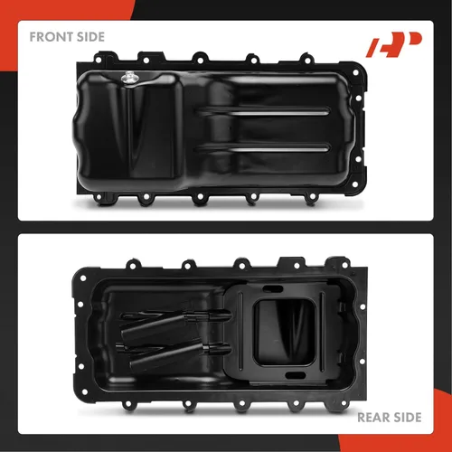 Miniatura 6 de A-Premium Cárter de aceite de motor con tapón de drenaje compatible con Ford F-150 F150 1997-2003, F-250 F250 1997-1999, F-150 Heritage 2004