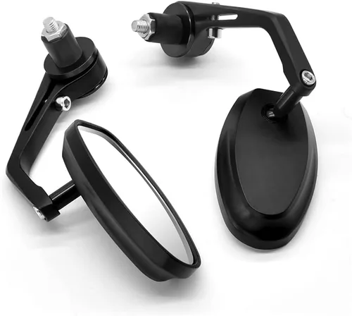 KaftKO Motorbike Mirrors,for Yamaha tdm-900 850 mt125 mt03 mt01 mt125 03 01 xt660 22mm Motorcycle Mirror White Glass Handle Bar End Rearview Side
