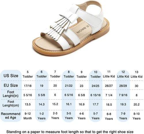 Miniatura 194 de THEE BRON Sandalias cómodas para niñas, zapatos para niños, sandalias rellenas