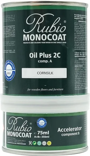 Miniatura 227 de Rubio Monocoat Tinte y acabado para madera de 650 pies cuadrados - Niebla Oil Plus 2C Aceite de linaza de secado rápido, ecológico
