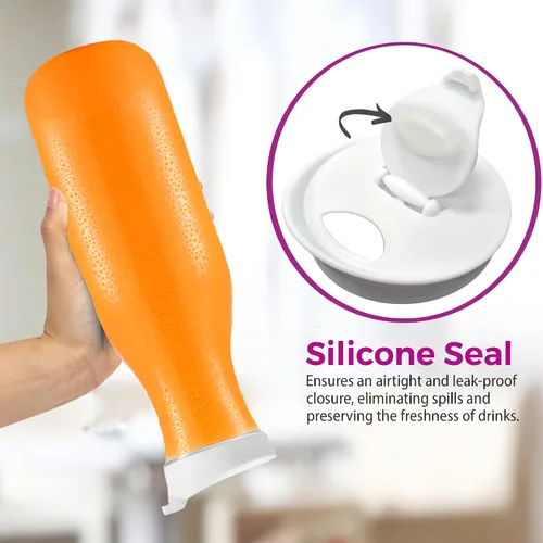 Miniatura 3 de DilaBee Jarra de agua con tapas, 50 onzas, jarras de plástico para jugos de mimosa, leche, batidos, té helado, recipientes para bebidas para paquete