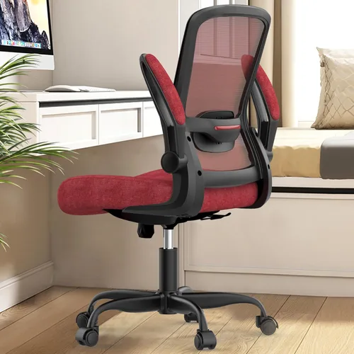 Silla de Oficina Mimoglad, Silla de Escritorio Ergonómica con Soporte Lumbar Ajustable, Silla de Computadora de Malla de Respaldo Alto con