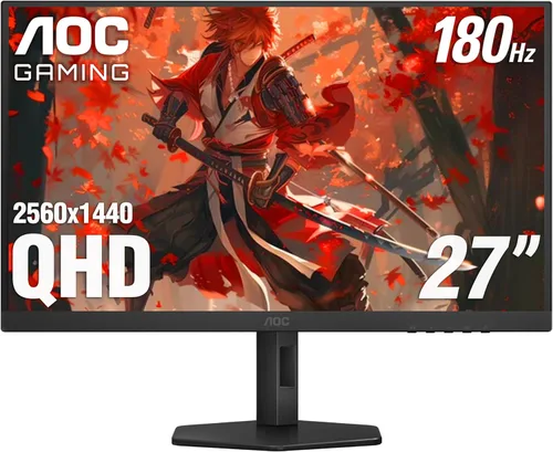 Miniatura 6 de AOC Q27G3XMN - Monitor para juegos QHD de 27", 2560x1440, Mini LED, 180Hz 1ms GtG, HDR 1000, sRGB 137.5%, HDMI 2.0 x 1, DisplayPort 1.4 x1