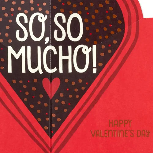 Miniatura 3 de Hallmark - Tarjeta desplegable para el día de San Valentín (Love Ya Mucho)