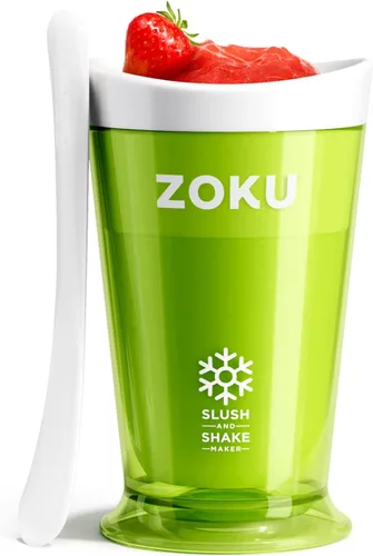 Miniatura 16 de Fábrica de batidos Zoku Slush y Shake Maker, color naranja, Casual, talla única , Azul