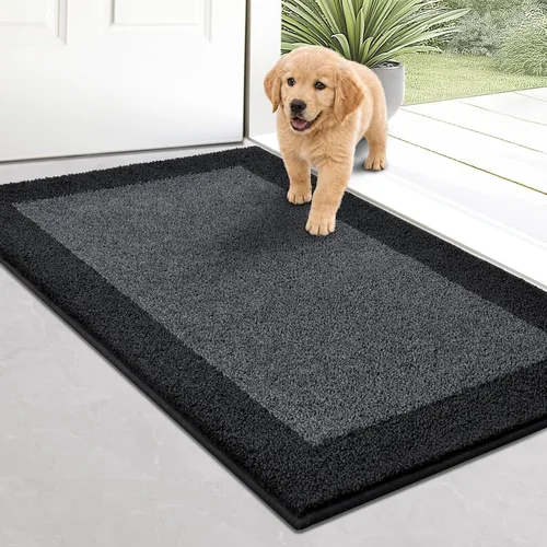 Miniatura 40 de Indoor Door Mat 20" x 32", Washable Kitchen Rug, Non Slip Entryway Rug for Floor, Absorbent Entrance Throw Rug for Laundry, Bathroom, Door