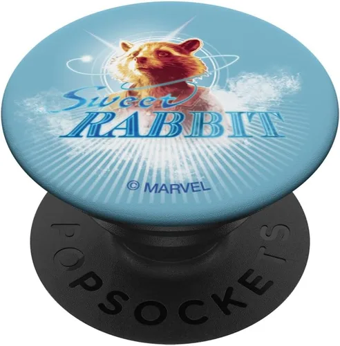 Miniatura 6 de Marvel Guardians Rocket Raccoon Sweet Rabbit PopSockets MagSafe PopGrip para iPhone