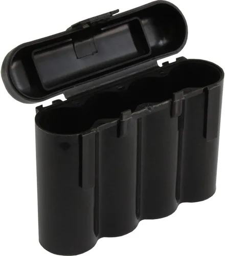 Miniatura 3 de Powertron Batteries 3 Pack AA/AAA / CR123A Black Battery Holder Storage Cases