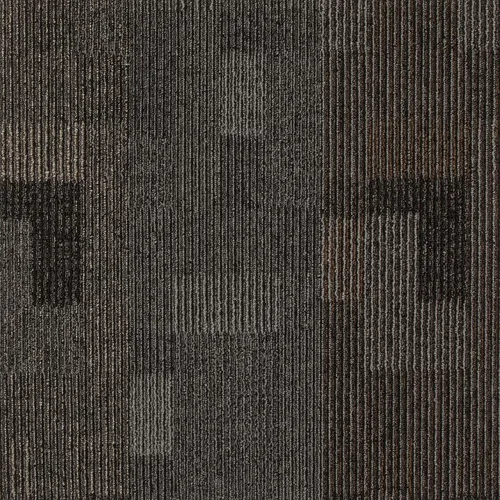 Miniatura 9 de Mohawk Basics 24" x 24" Berber (bucle), 0.07" altura de la pila, mosaico de alfombra, fibra PET, tono terráceo, (24 mosaicos)