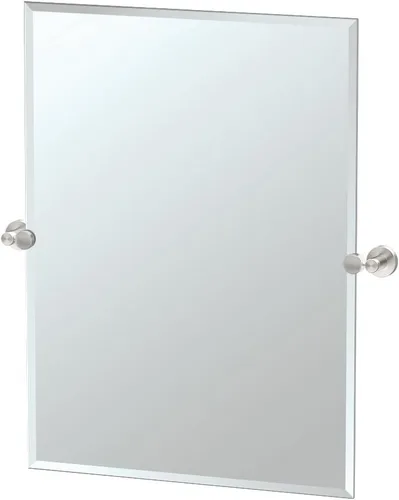 Miniatura 7 de GATCO 4639SM Glam - Espejo rectangular sin marco, 24 pulgadas, cromado