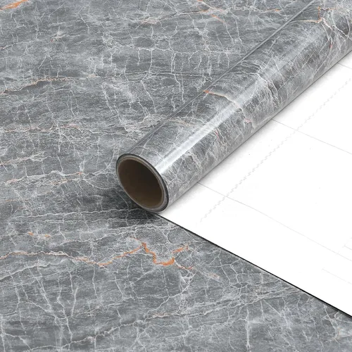 Miniatura 9 de Yancorp Papel de contacto verde y blanco de 16"x120", papel tapiz removible, despegar y pegar para encimeras, baño, impermeable, papel tapiz