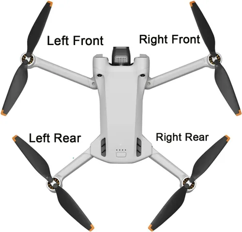 Miniatura 4 de Reemplazo del motor del brazo delantero izquierdo para DJI Mini 3 Pro Drone Arm Shell Cover Arm con montaje de motor Piezas de reparación para DJI