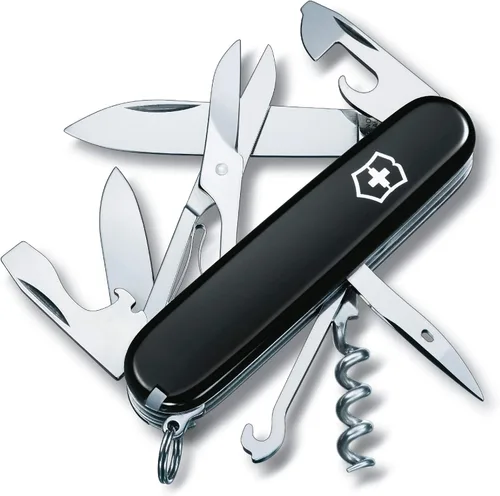 Miniatura 8 de Victorinox Climber Navaja del Ejército Suizo, Navaja de Bolsillo Suiza de 14 Funciones Hecha en Suiza con 2 Hojas, Sacacorchos y Destornillador
