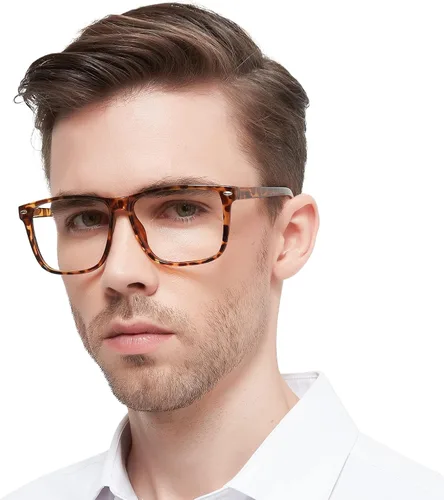 Miniatura 9 de OCCI CHIARI Gafas de lectura de gran tamaño para hombre, diseño cuadrado grande, lectores 1.0 1.25 1.5 1.75 2.0 2.25 2.5 2.75 3.0 3.5