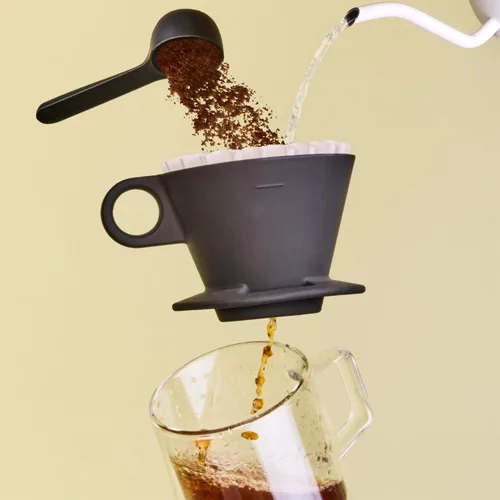 Miniatura 2 de Verve Dwell Dripper - Juego de cafetera, gotero de café no eléctrico, cafetera manual (negro)