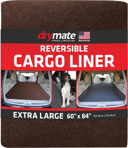 Miniatura 7 de Drymate Tapete de carga (58 x 72 pulgadas), funda de asiento/maletero, absorbente, impermeable, lavable a máquina, protege el interior del vehículo