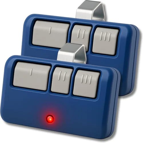 Miniatura 12 de 1 mini para LiftMaster Chamberlain Craftsman universal para puerta de garaje, 893LM 893Max 891LM 371LM 373LM 971LM 973LM 973LM, llavero de 2 botones