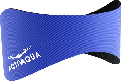 Miniatura 2 de AqtivAqua Diadema de natación para niños, adultos, hombres, mujeres, niños pequeños, tapones para los oídos (color: azul marino, tamaño: XL)