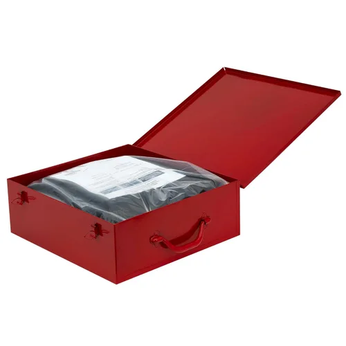 Miniatura 9 de Sellstrom SoftShield - Manta contra incendios, fieltro de fibra de carbono, resistente a altas temperaturas, 5 x 6 pies, incluye gabinete