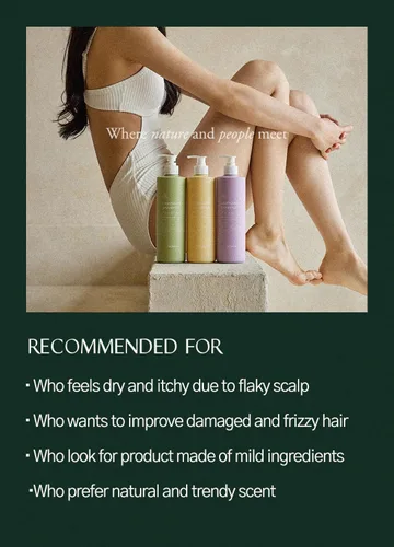 Miniatura 7 de laferme Laminaria Champú con ingrediente orgánico, champú clarificador coreano, hidratante para cabello seco, fortalecimiento para cabello débil