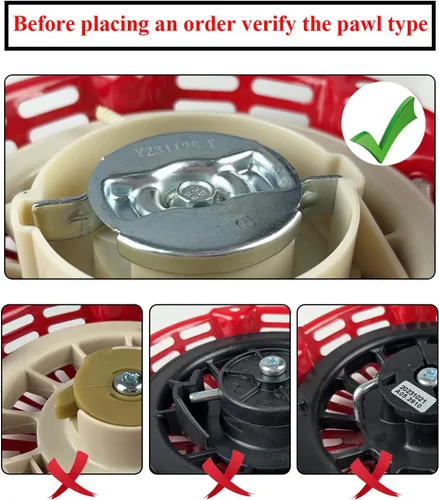 Miniatura 2 de YAMAKATO 212cc Pull Start para Predator 212 Recoil Starter Aftermarket para Champion Generator Coleman Ct200u ex Bt200x 196 224 cc Mini Bike Go Kart