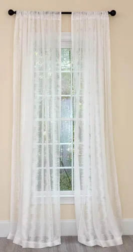 Miniatura 10 de Manor Luxe Bella cortina, panel, cortinas, 54"x84'', champán