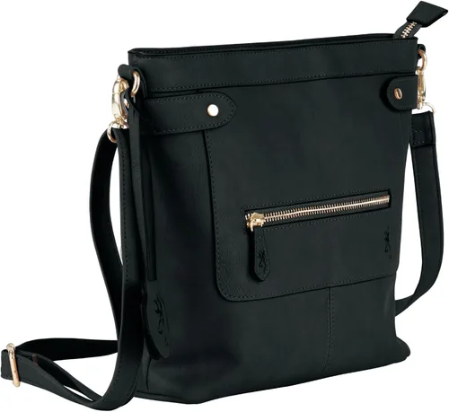 Browning Women's Concealed Carry Catrina Purse, Premium Holstered Handbag With Safety Locking Option Negro