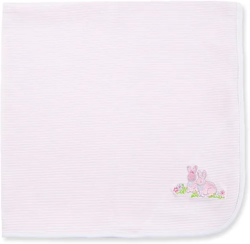Miniatura 4 de Mantas Little Me para bebé Niñas Mantas para conejos bebés Manta de recepción para envolver Conejitos para bebés