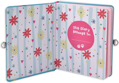 Miniatura 2 de Mollybee Kids - Diario para niños con candado, diseño de gatito