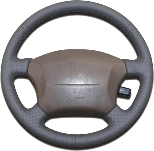 Miniatura 11 de Funda de Volante de Cuero Genuino de Ajuste Personalizado para Lexus LX450 1996 1997 / LX470 1998-2002 / Toyota Land Cruiser 1995 1996 1997 1998