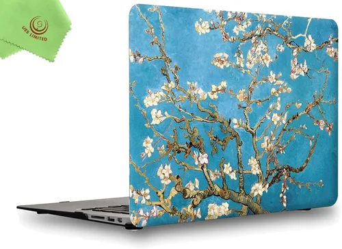Miniatura 89 de Carcasa para MacBook Air de 13 pulgadas, UESWILL, carcasa rígida mate de tacto suave para MacBook Air de 13 pulgadas (Modelo A1466 / A1369) de Negro