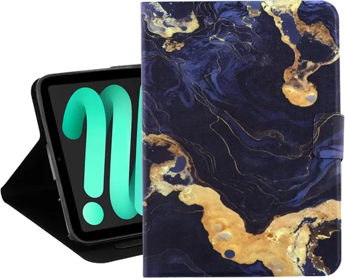 Miniatura 26 de Dteck Funda delgada para Apple iPad mini de 8.3 pulgadas (A17 Pro), Mini (6ª generación) de 8.3 pulgadas con función de encendido automático