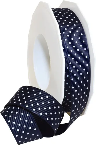 Miniatura 15 de Morex Ribbon Swiss Dot - Cinta de grogrén de poliéster, carrete de 3/8 pulgadas por 20 yardas, aguamarina