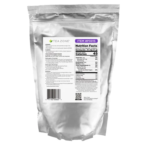 Miniatura 3 de Tea Zone Mezcla de pudín Taro en polvo de 2.2 lb