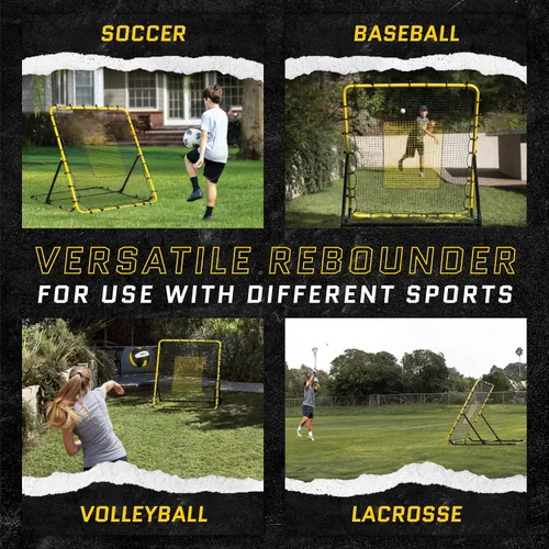 Miniatura 10 de SKLZ Fielding Trainer - Baseball, Softball & Volleyball Rebounder Net. Enhanced Solo Fielding Practice for Skill Development. High-Performance