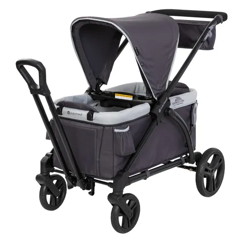 Miniatura 24 de Baby Trend Expedition Cochecito Vagón 2 en 1 Plus, Ultra Black Ultra negro