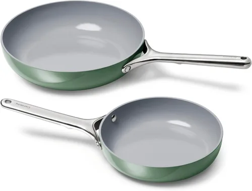 Miniatura 20 de Caraway - Mini sartén antiadherente de cerámica (1.05 qt, 8") - no tóxico, sin PTFE ni ácido perfluorooctanoico (PFOA), apta para horno y compatible