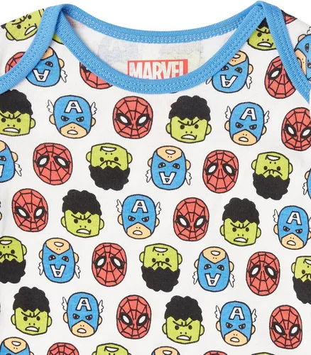 Miniatura 5 de Tienda Essentials Disney Marvel Star Wars Baby Boys' Long-Sleeve Bodysuits, Pack of 5