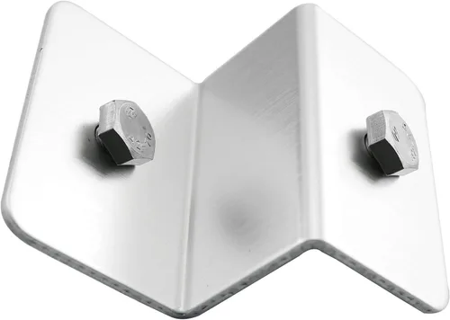 Miniatura 2 de DGZZI Kit de montaje de soporte de panel solar Z para RV, techo, barco, fuera de la red, juego de 4