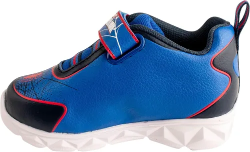 Miniatura 5 de Marvel Spider-Man - Tenis con luz para niños pequeños, color azul rey