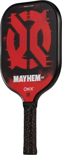 Miniatura 8 de Onix Mayhem Patented ThermoFused Technology Carbon Fiber Power Frame Polypropylene Honeycomb Core Performance Power and Control Pickleball Paddle